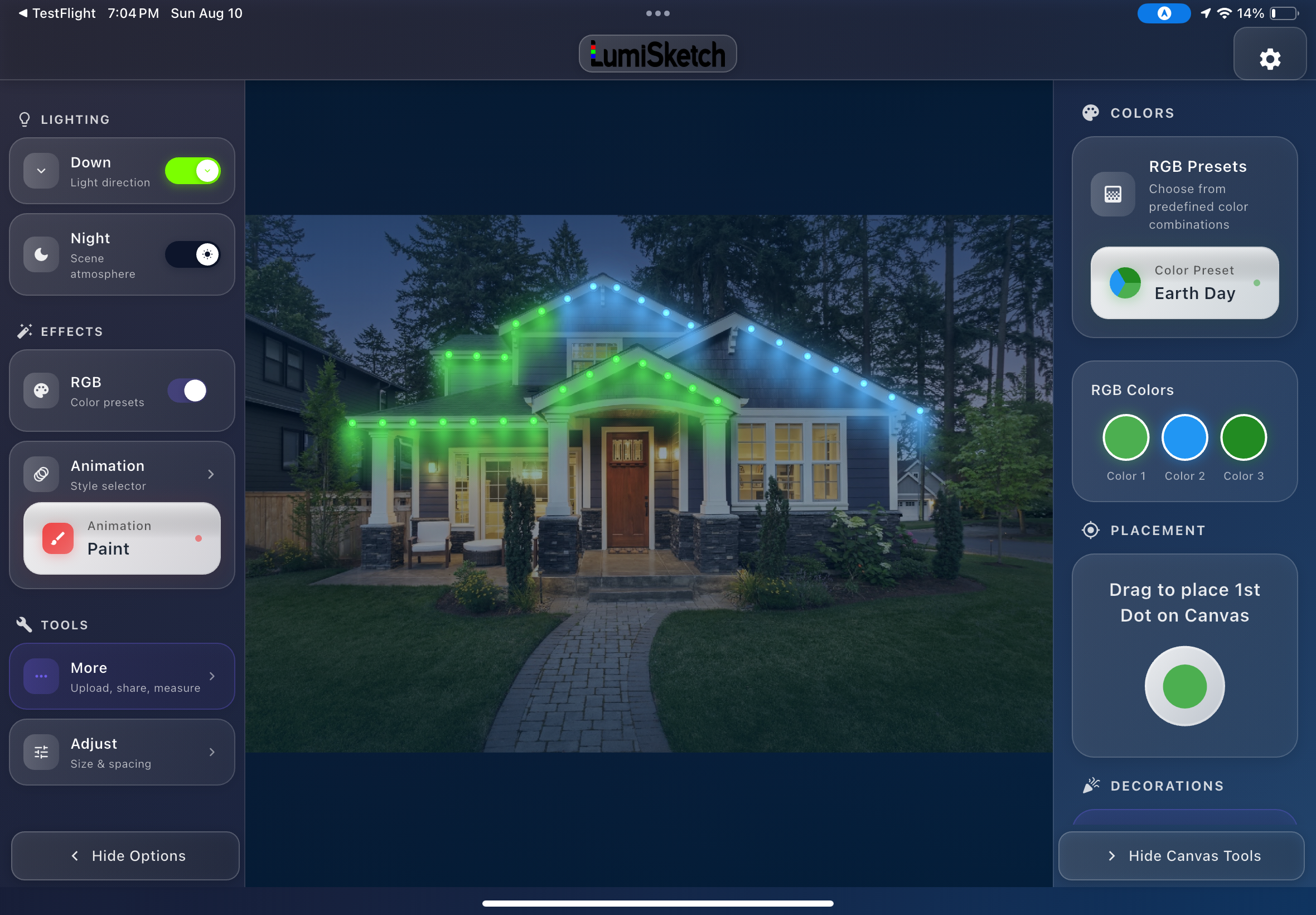 Lumisketch — Wiring Layout